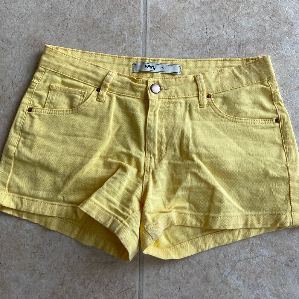 ADORABLE yellow Shorts